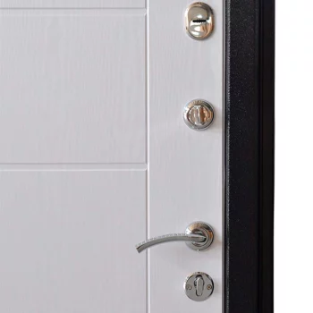 Дверь входная Форпост Квадро 2 левая темный антик - беленый дуб 960х2050 мм