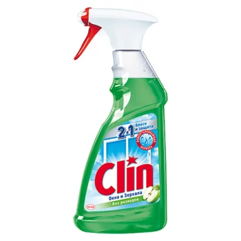 Средство для мытья окон CLIN Яблоко 500 мл(Средство для мытья окон CLIN Яблоко 500 мл)