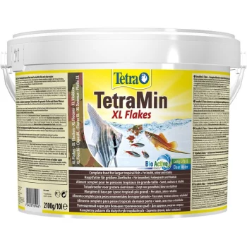 Корм для рыб TETRA TetraMin XL для всех видов рыб, крупные хлопья 10 л (ведро)(TetraMin XL для всех видов рыб, крупные хлопья 10 л (ведро))